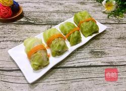 翡翠卷心菜卷的做法图解17