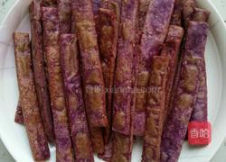 炸紫薯条的做法图解5