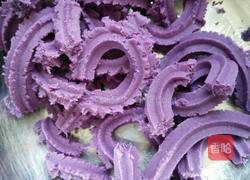 炸紫薯条的做法图解2