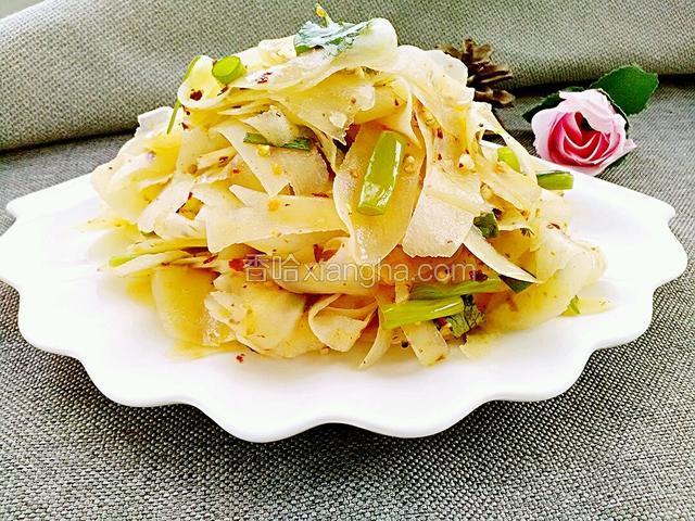 凉拌土豆片