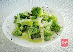 凉拌蒜蓉西兰花的做法图解4