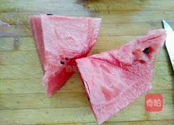 西瓜沙冰的做法图解1