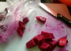 花生巧克力水果冰激淋的做法图解6