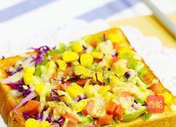 快手吐司披萨的做法图解10