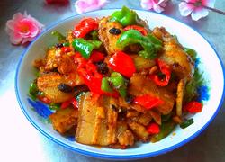 豆豉双椒炒五花肉