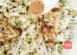 槐花饼的做法图解4