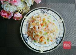 什锦虾仁炒饭的做法图解8