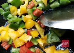 彩椒炒藕丁的做法图解2