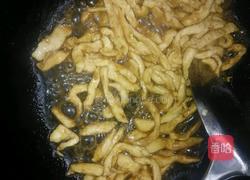 彩椒炒肉丝的做法图解4