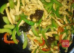 彩椒炒肉丝的做法图解6