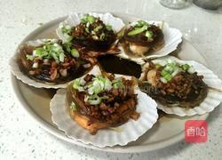 蒜蓉粉丝蒸扇贝的做法图解7