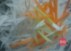 凉拌白萝卜丝的做法图解4