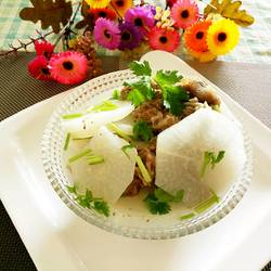 白萝卜脊骨汤的做法[图]