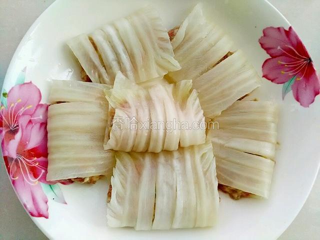 做好剩下的菜帮