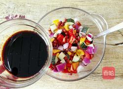 彩椒老醋花生的做法图解9