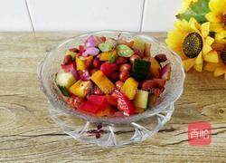 彩椒老醋花生的做法图解11