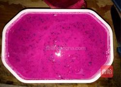 红龙果冰淇淋的做法图解2