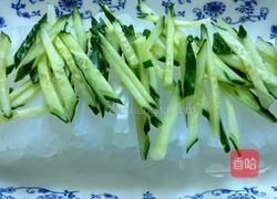 黄瓜拌凉粉的做法图解3