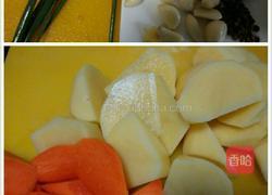 土豆焖鸡的做法图解3