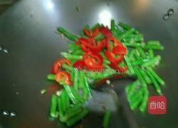 豆角炒肉丝的做法图解3
