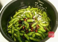 鲍鱼汁拌毛豆的做法图解4