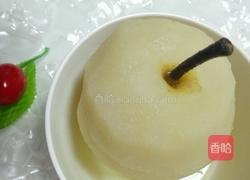 川贝蒸雪梨的做法图解3