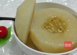 川贝蒸雪梨的做法图解4