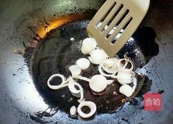 虾米炒卷心菜的做法图解4