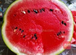 西瓜沙冰的做法图解2