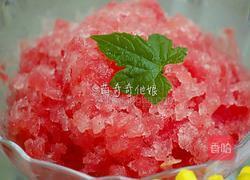 西瓜沙冰的做法图解10