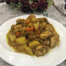 咖喱土豆香焖鸡翅的做法[图]