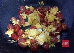圣女果炒蛋的做法图解7