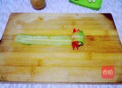 彩椒黄瓜卷的做法图解4