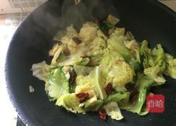 家常手撕包菜的做法图解7