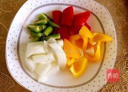 彩椒炒肥牛的做法图解2