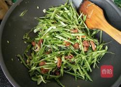 扁豆丝炒肉的做法图解7