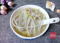 瘦肉绿豆芽汤的做法图解7