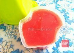 西瓜冰棒的做法图解3