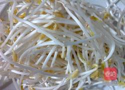 火腿肠炒绿豆芽的做法图解1