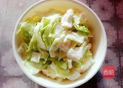 油泼卷心菜的做法图解2