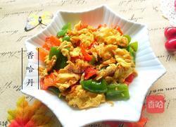 彩椒炒鸡蛋的做法图解11