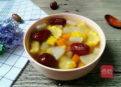 萝卜红枣玉米汤的做法图解6