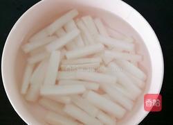 香辣萝卜条的做法图解3
