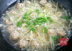 萝卜丝丸子汤的做法图解9