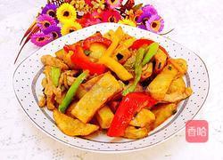 彩椒过油土豆条的做法图解11