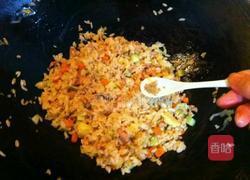卷心菜肉末炒饭的做法图解16