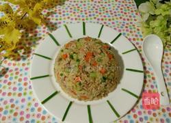 卷心菜肉末炒饭的做法图解19