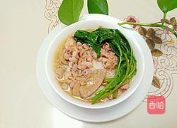 猪肝小肠瘦肉粉的做法图解7