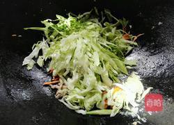 卷心菜炒面的做法图解7