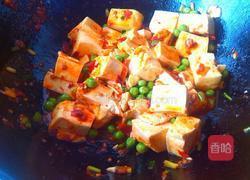 香辣青豆烧豆腐的做法图解6
